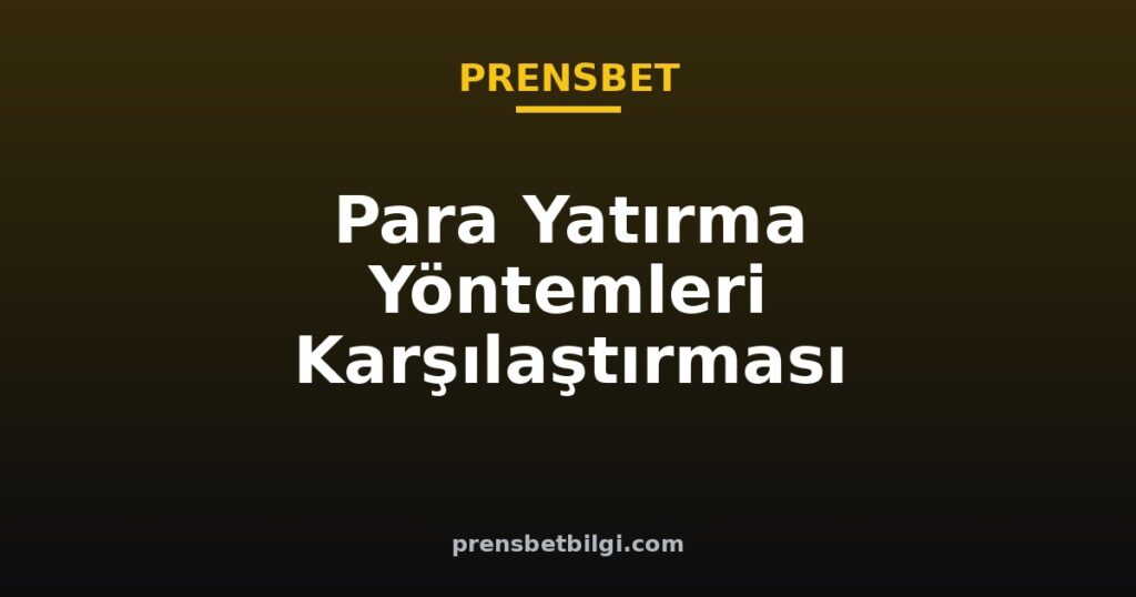 prensbet para yatırma