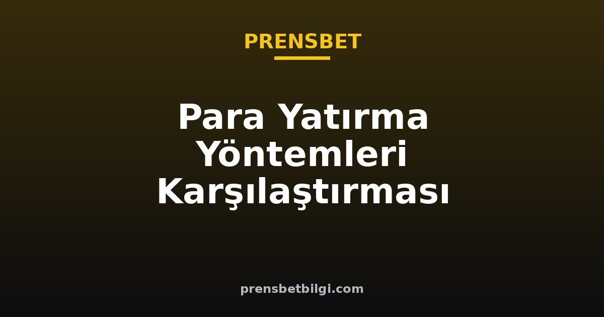 prensbet para yatırma
